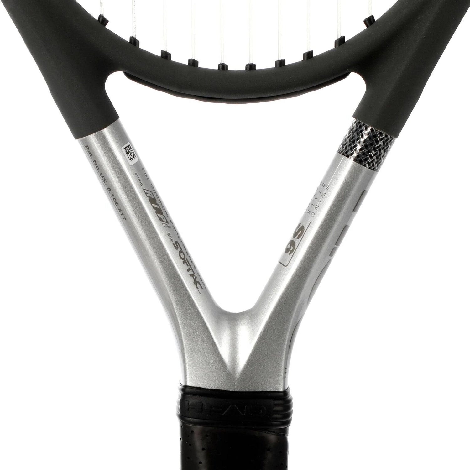 Head_TI_S6_Unstrung_Tennis_Racquet_Throat_InstaSport