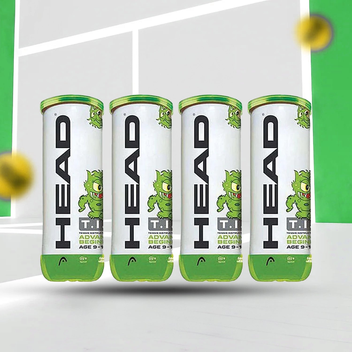 Head_Tip-III_TennisBall_Dozen_12Balls_Instasport
