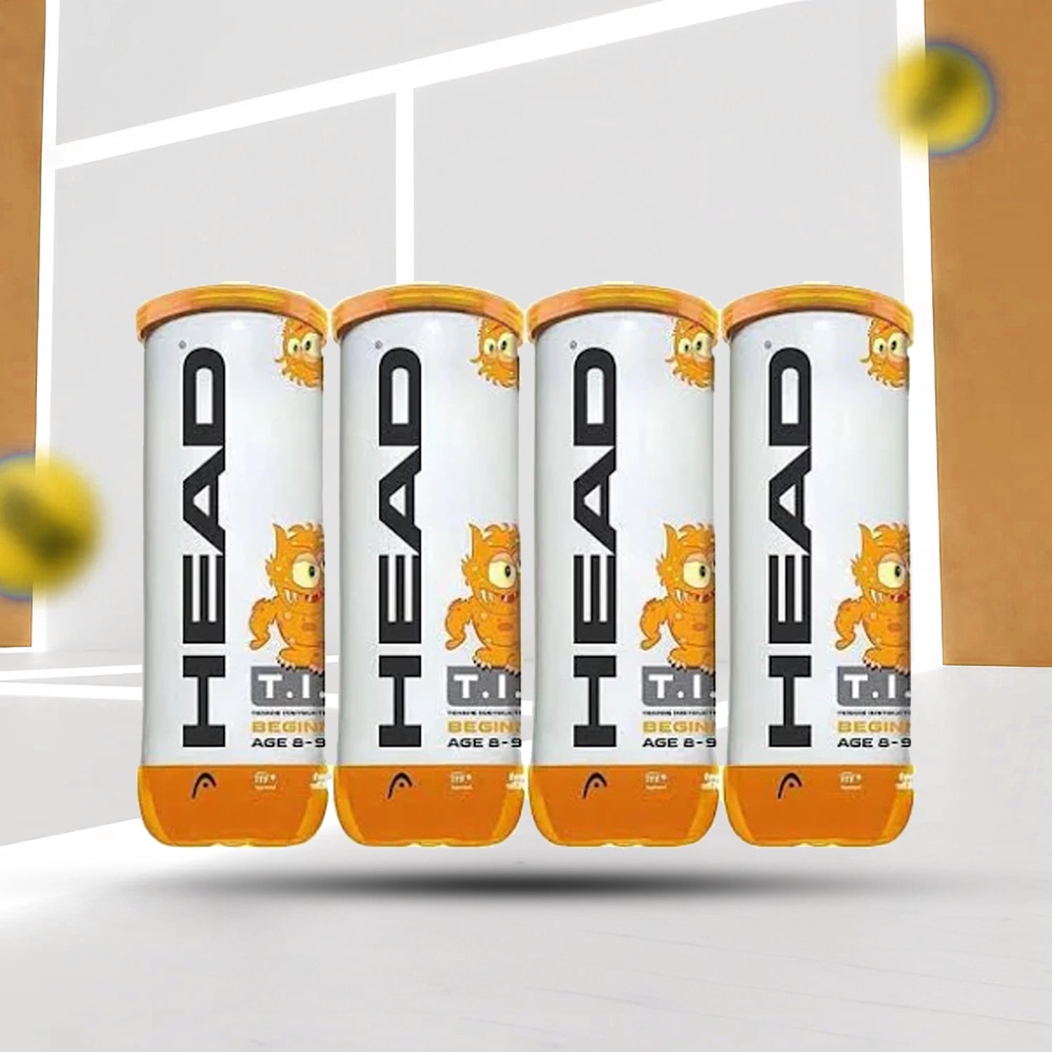 Head_Tip-II_TennisBall_Dozen_12Balls_Instasport