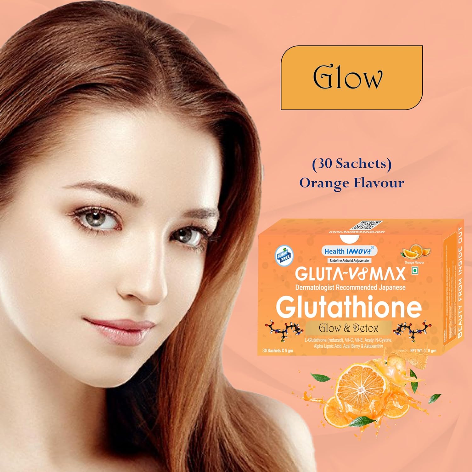 Health_Innov8_Glutathione_100GM_30_Sachets_Orange_Glow_InstaSport