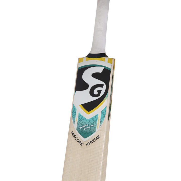 SG Hiscore Xtreme Traditionally Shaped English Willow grade 6 Cricket Bat (Leather Ball) (SH) - InstaSport