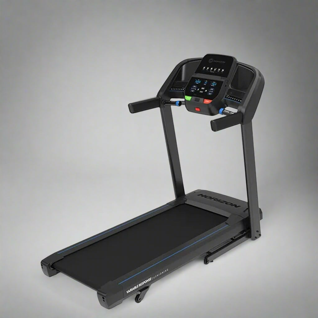 Horizon_T-101_Motorised_Treadmill_Black_FullView_Instaspot