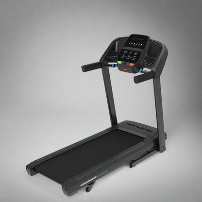Horizon_T-101_Motorised_Treadmill_Black_FullView_Instaspot