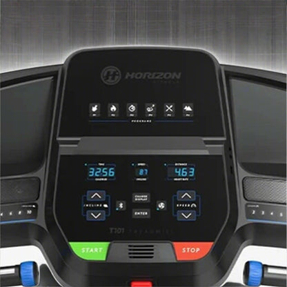 Horizon_T-101_Motorised_Treadmill_Black_FullView_Screen_Instaspot