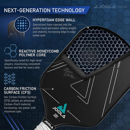 Joola Ben Johns Hyperion CFS Pickleball Paddle - 16m