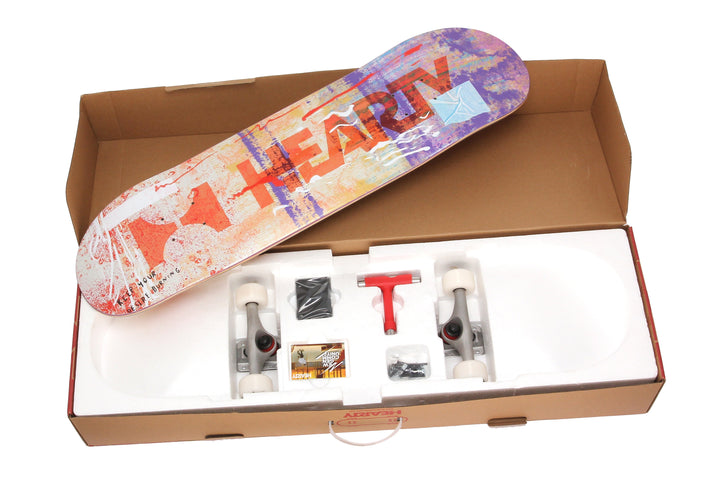 Hearty Pro-Complete Skateboard Pack- Unassembled- 8.0" & 8.25"-Urban Surge Gen-2 ( Purple )