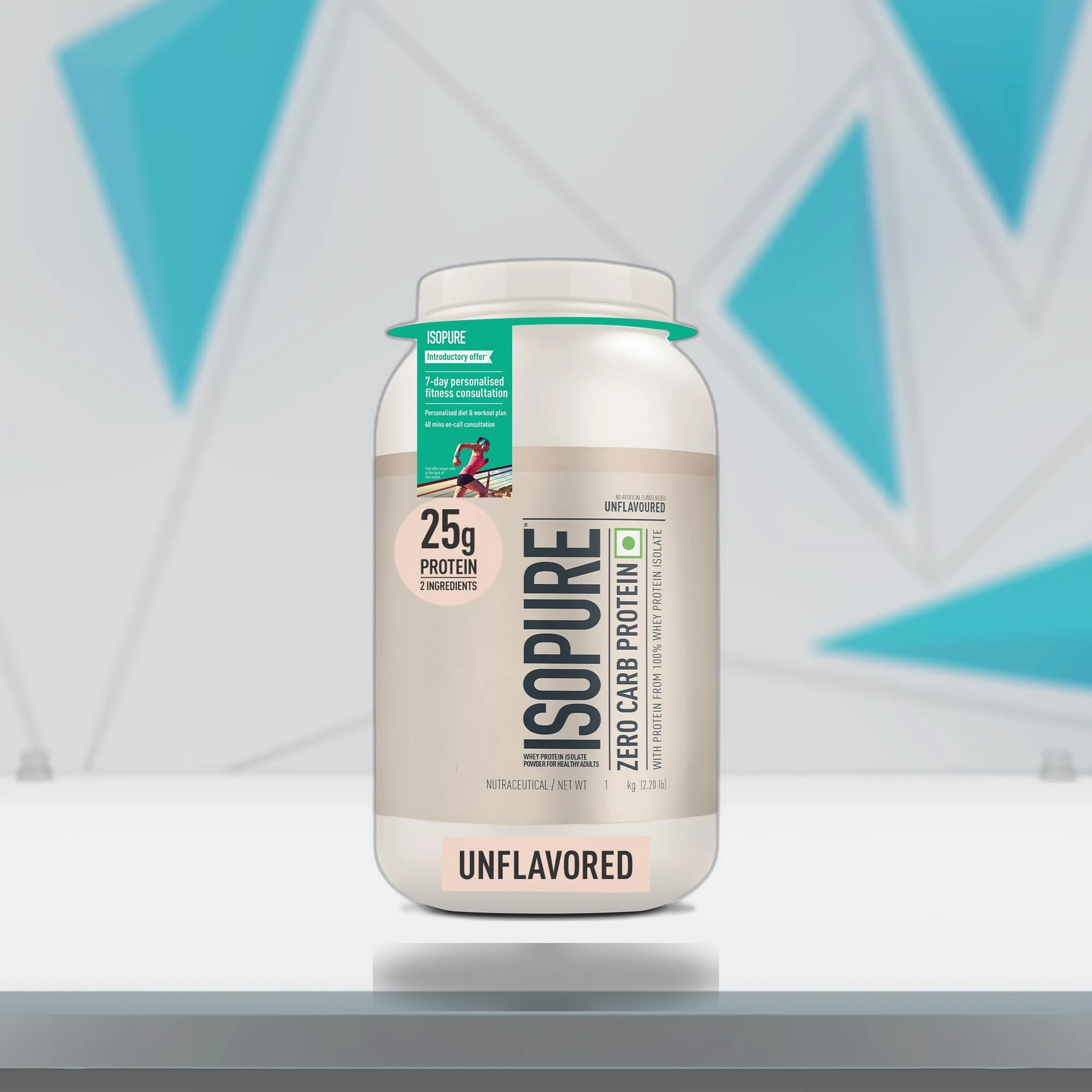 IsoPure_Unflavoured_Protein_Powder_1KG_Main_InstaSport
