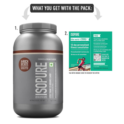 IsoPure_Whey_Protein_Isolate_Cookies_and_Cream_Pack_InstaSport
