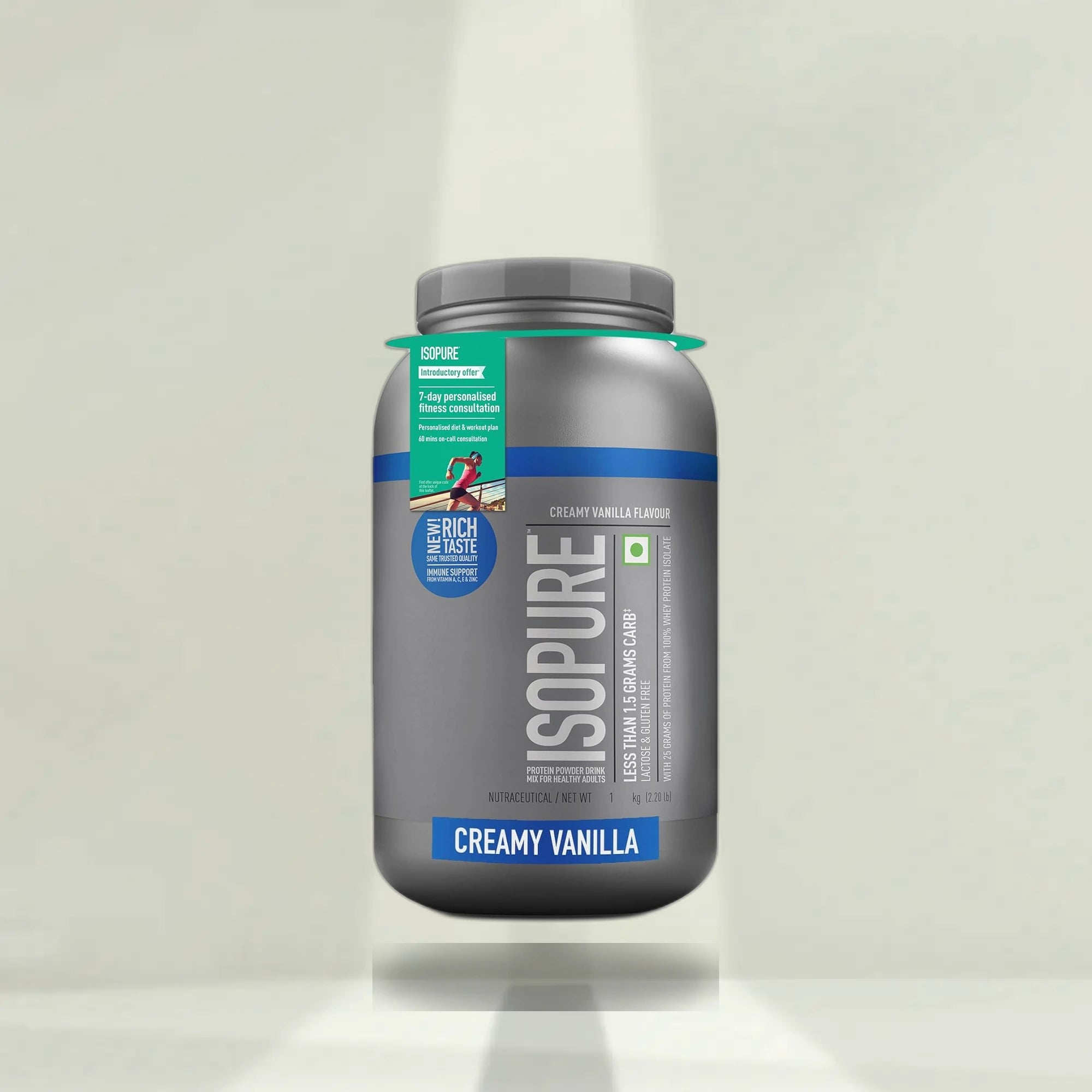 IsoPure_Whey_Protein_Powder_Vanilla_1KG_Main_InstaSport