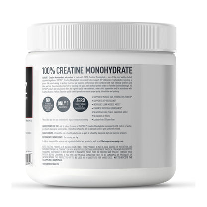 Isopure_Creatine_MonoHydrate_250GM_Back_InstaSport