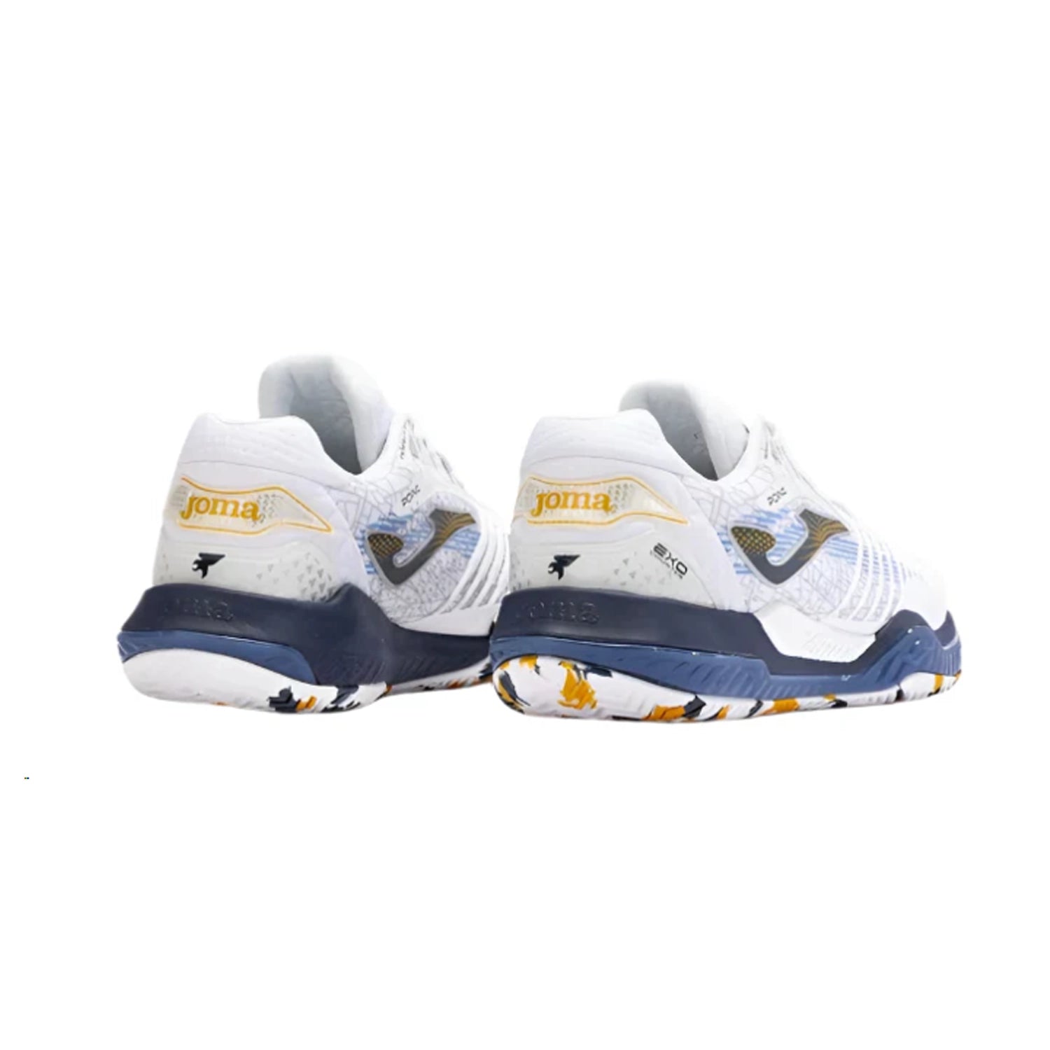 Joma_T.point2402_Tennis_Shoes_White_Blue_BackView_InstaSport