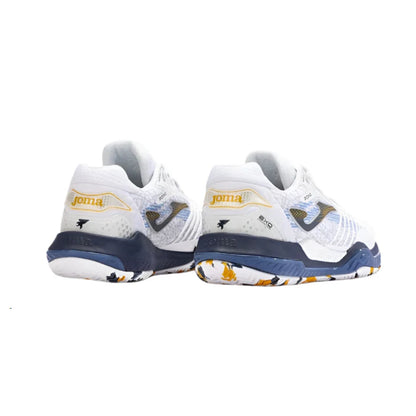 Joma_T.point2402_Tennis_Shoes_White_Blue_BackView_InstaSport
