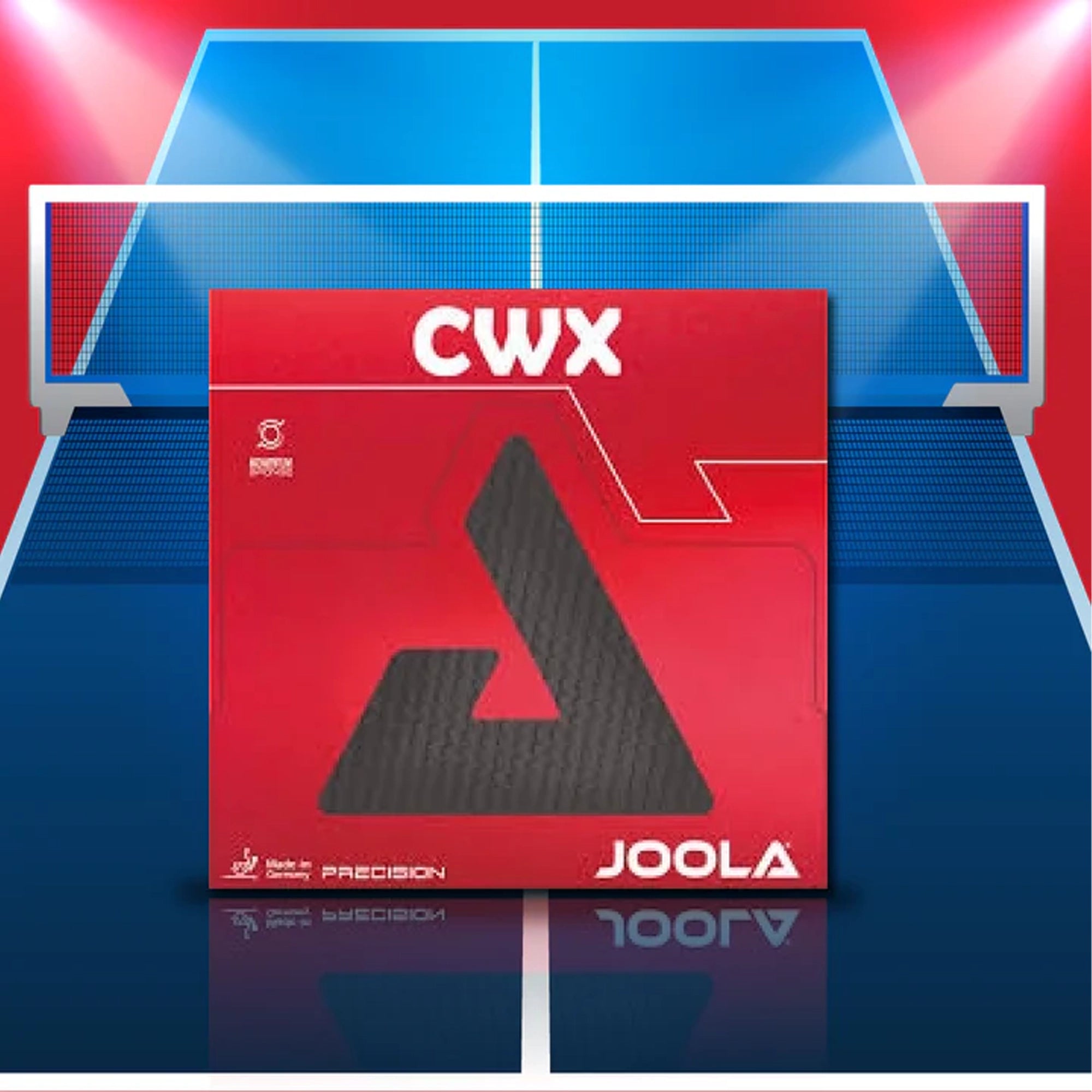 Joola_CWX_OX_Table_Tennis_Racquet_Rubber_Red_Spec_Instasport