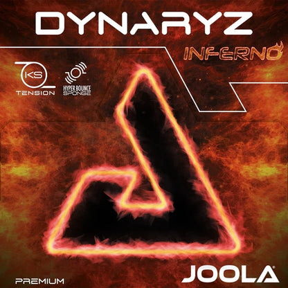 Joola_Dynaryz_Inferno_Table_Tennis_Racquet_Rubber_Frontview_Instasport