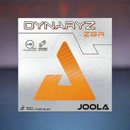 Joola_Dynaryz_ZGR_Table_Tennis_Racquet_Rubber_Red_Frontview_Instasport