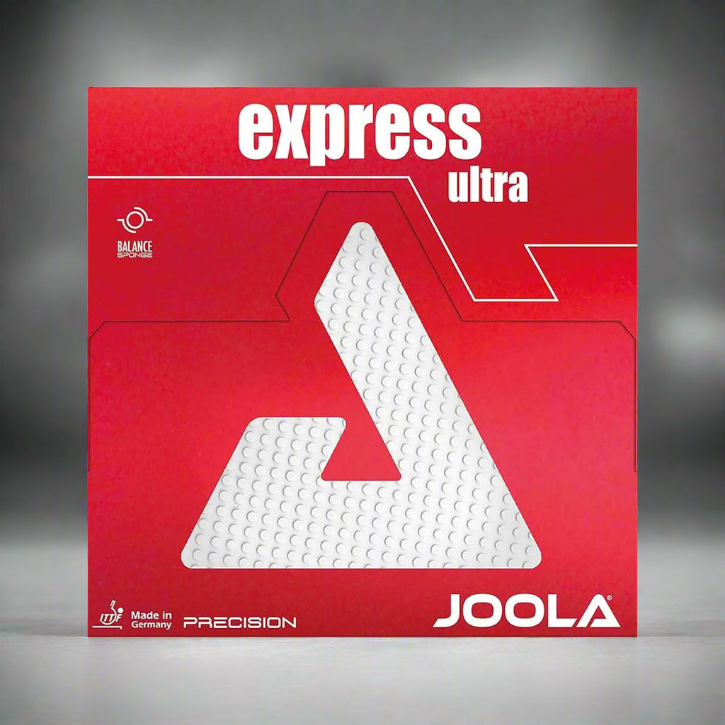 Joola_Express_Ultra_Table_Tennis_Racquet_Rubber_Red_Front_Instasport