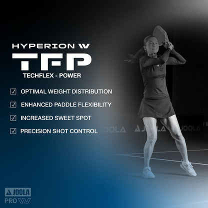 Joola Simone Jardim Hyperion Pro IV Pickleball Paddle - 16mm