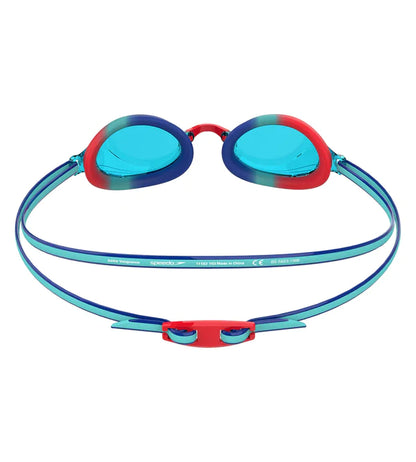 Speedo Unisex Junior Vengeance Tint- Lens Goggles - Blue & Red - InstaSport