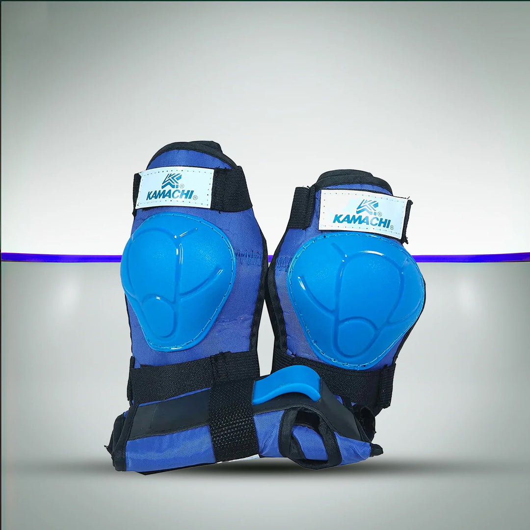 Kamachi PE-11 (3in1) Skating Protection Equipment Set (Blue)
