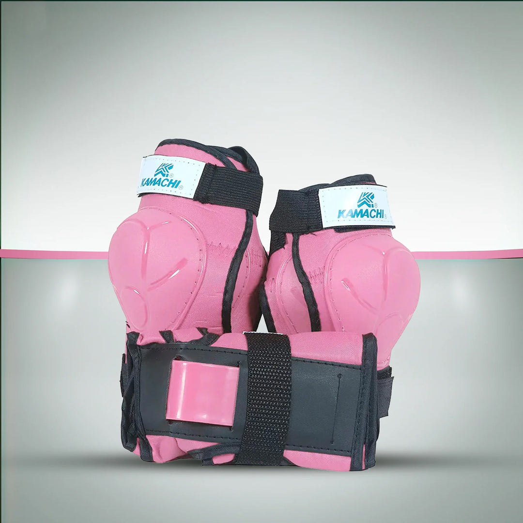 Kamachi PE-11 (3in1) Skating Protection Equipment Set (Pink)