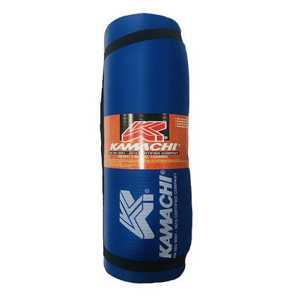 Kamachi_12MM_NBR_Extra_Thich_Yoga_Mats_Blue_Straight_InstaSport