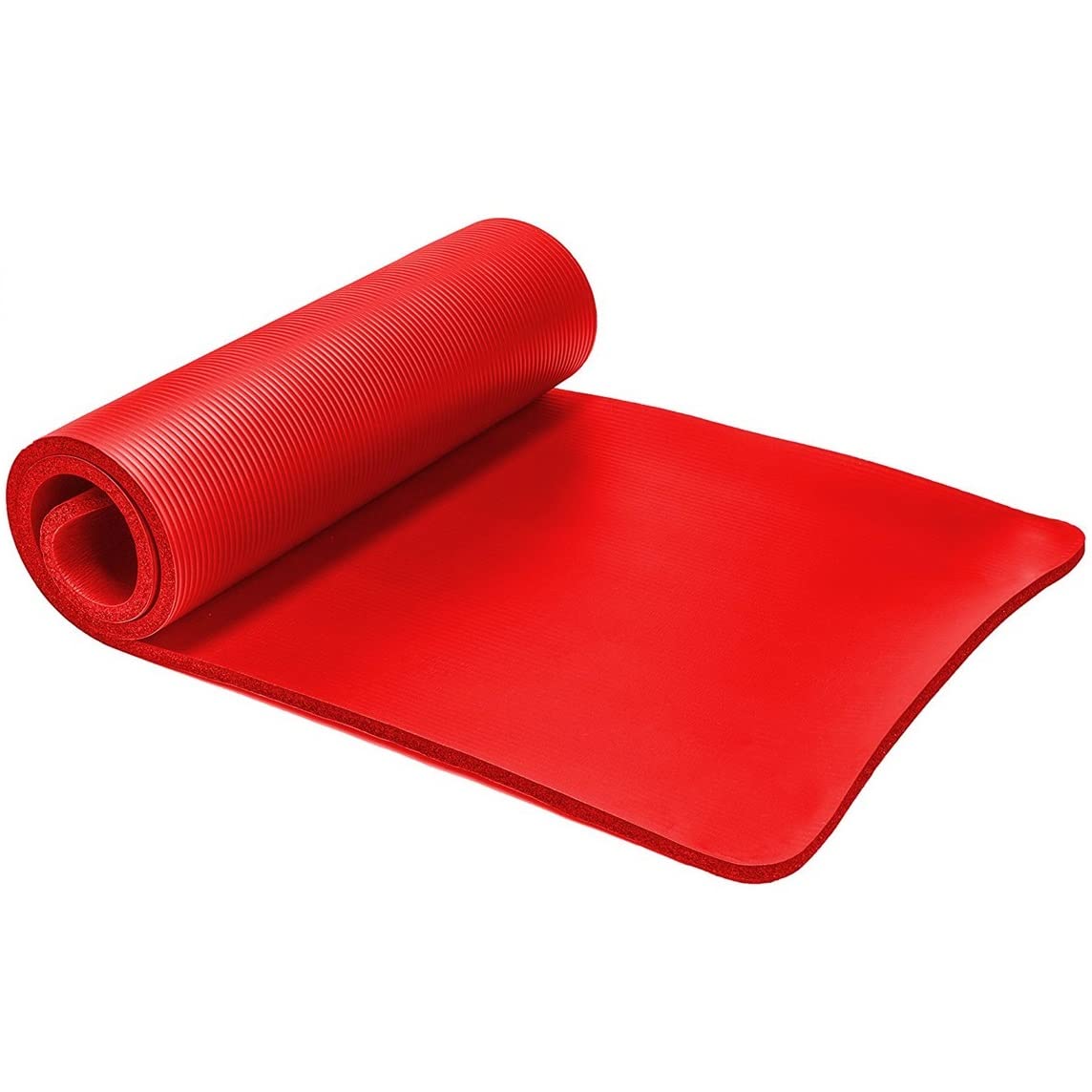 Kamachi_15MM_NBR_Extra_Thick_Yoga_Mats_Red_Slant_InstaSport
