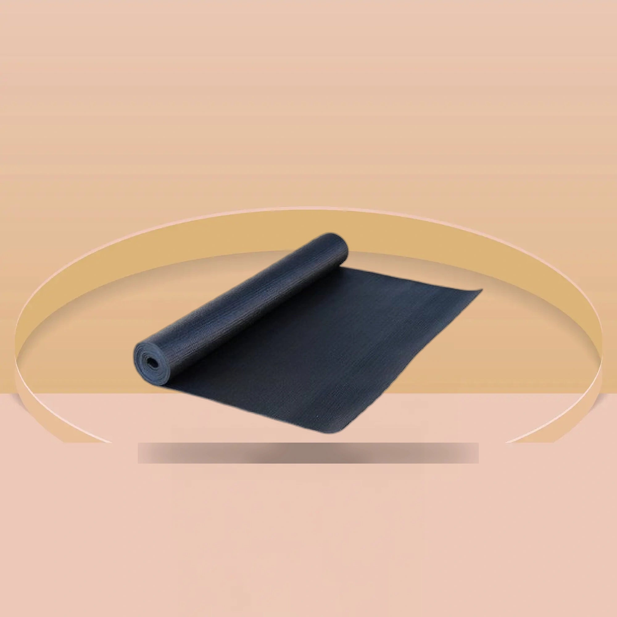 Kamachi Yoga Mat (PVC) - 4 MM (C) WITH STRAP