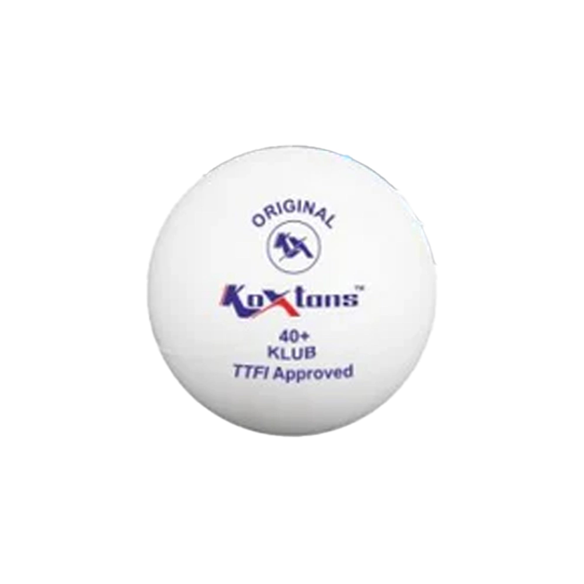Koxtons_Klub40_Table_Tennis_Ball_Frontview_Instasport