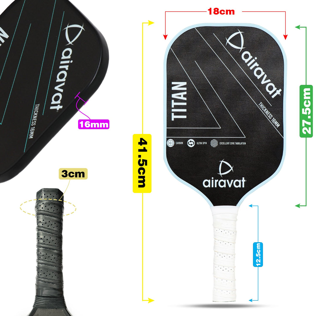 AIRAVAT TITAN PICKLEBALL PADDLE (SET)