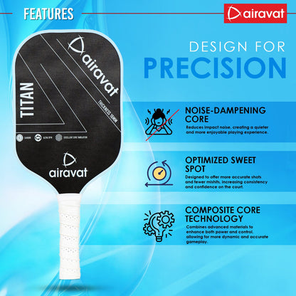 AIRAVAT TITAN PICKLEBALL PADDLE (SET) - InstaSport