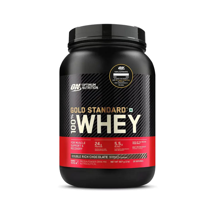 Optimum Nutrition Gold Standard Whey Protein - (Double Rich Chocolate)