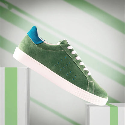 Lazo Halo Sneaker Tongue Graphic Emerald Green/Labradorite Blue - InstaSport