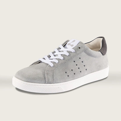Lazo_Halo_Sneakers_Toungue_Graphic_Pyrite_Grey_Hematite_Grey_Side_InstaSport