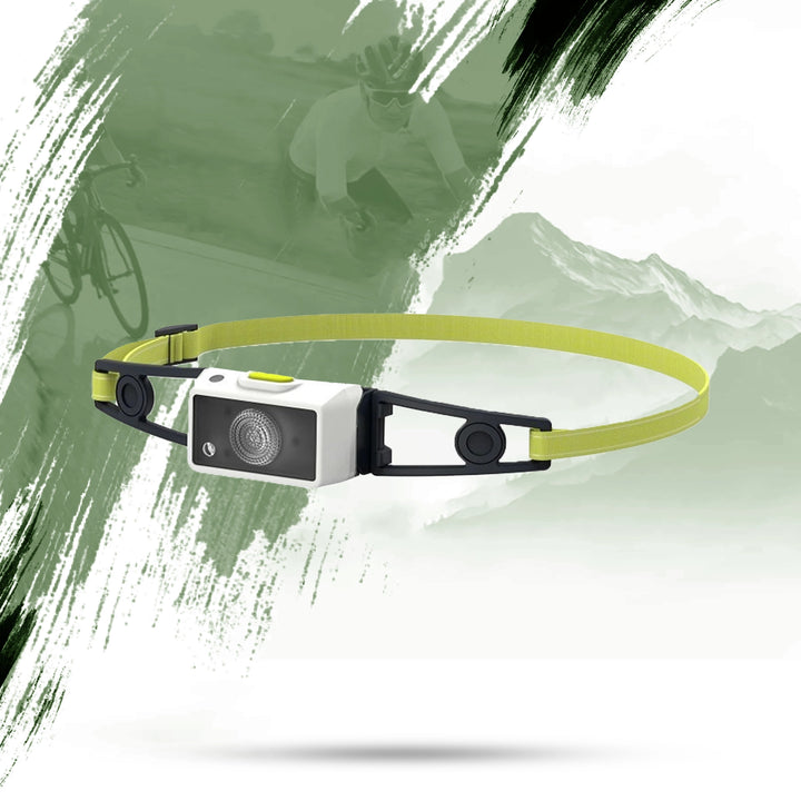 Ledlenser NEO1R Running Headlamp - Lime