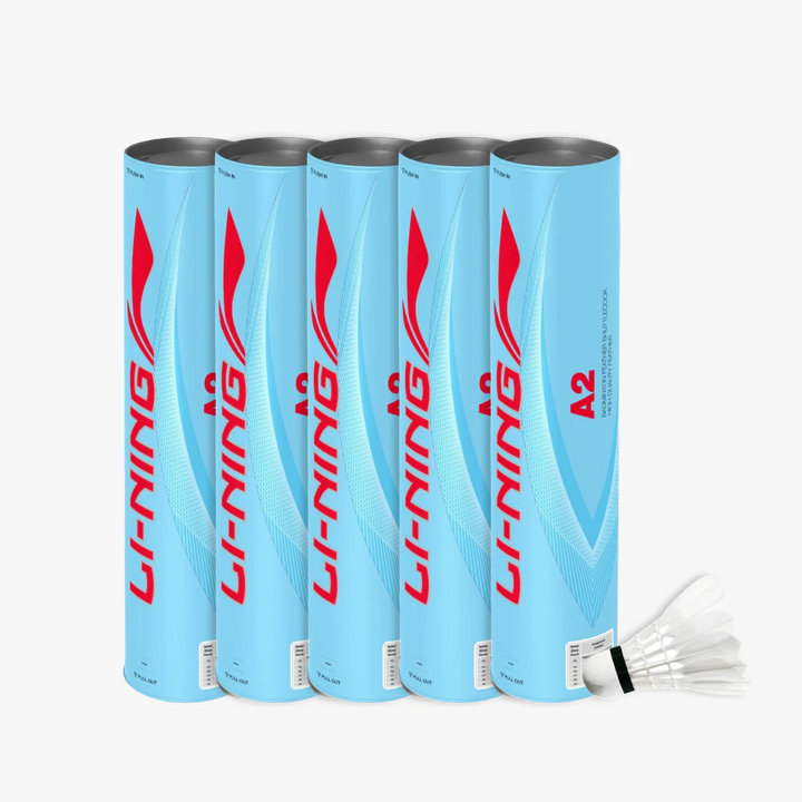 Li-Ning A2 (Speed 76) Badminton Feather Shuttlecock (Pack of 5)