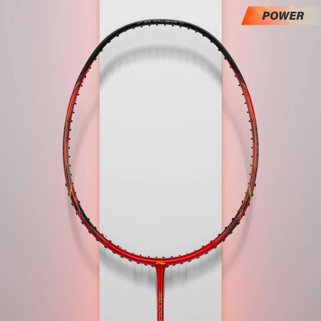 Li-Ning 3D CALIBAR X Boost (Red/Black) Badminton Racket