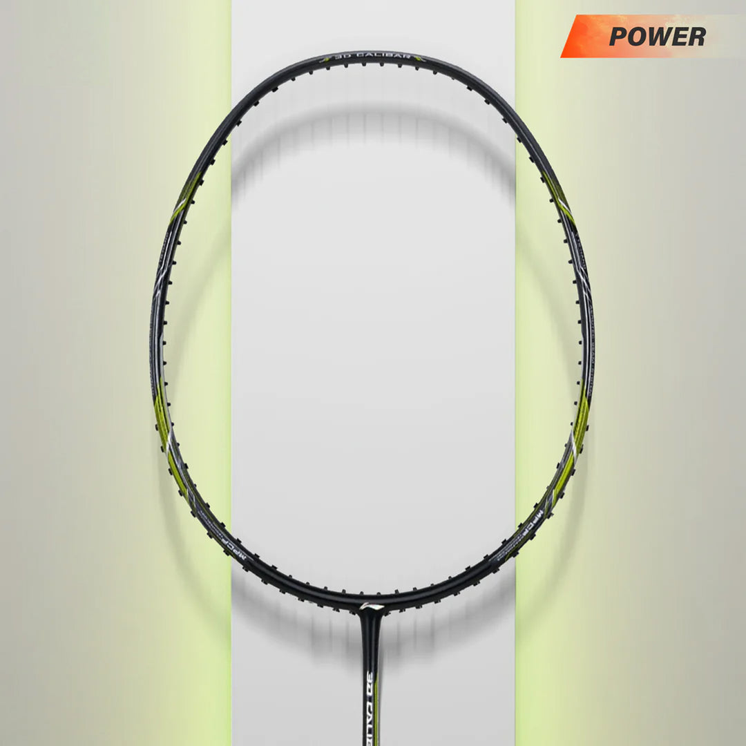 Li-Ning 3D CALIBAR X Combat (Black/Lime) Badminton Racket