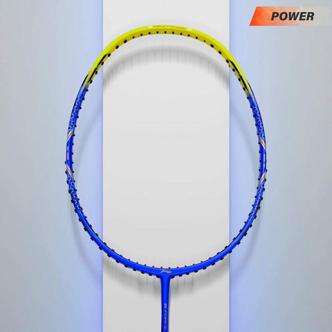Li-Ning GForce 3600 Superlite Badminton Racket (Blue/Yellow)