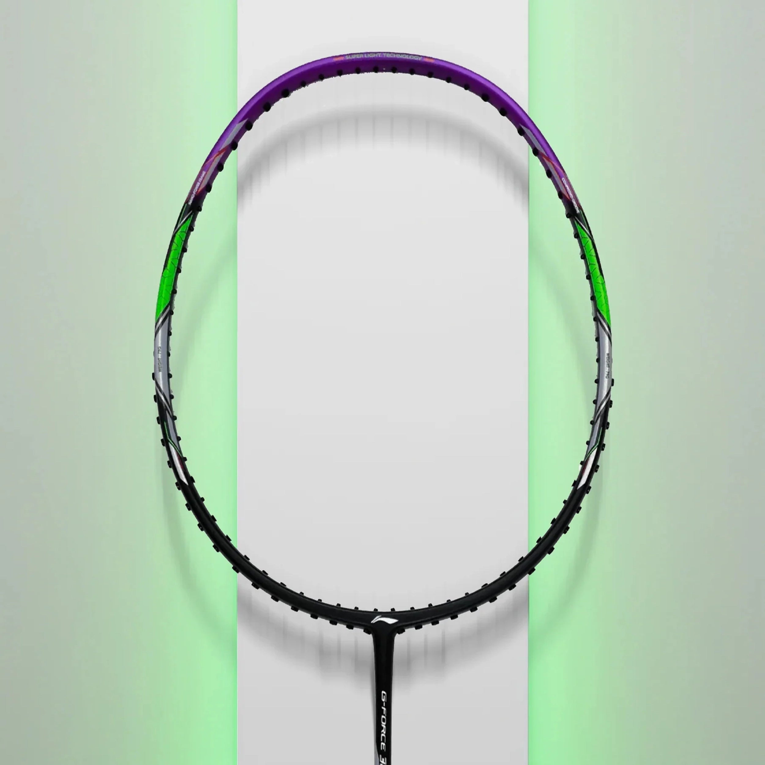 Li-Ning GForce 3800 Superlite Badminton Racket (Black/ Purple) - InstaSport