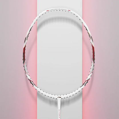 Li-Ning GForce 5900 Superlite Badminton Racket - White/Red/Black - InstaSport