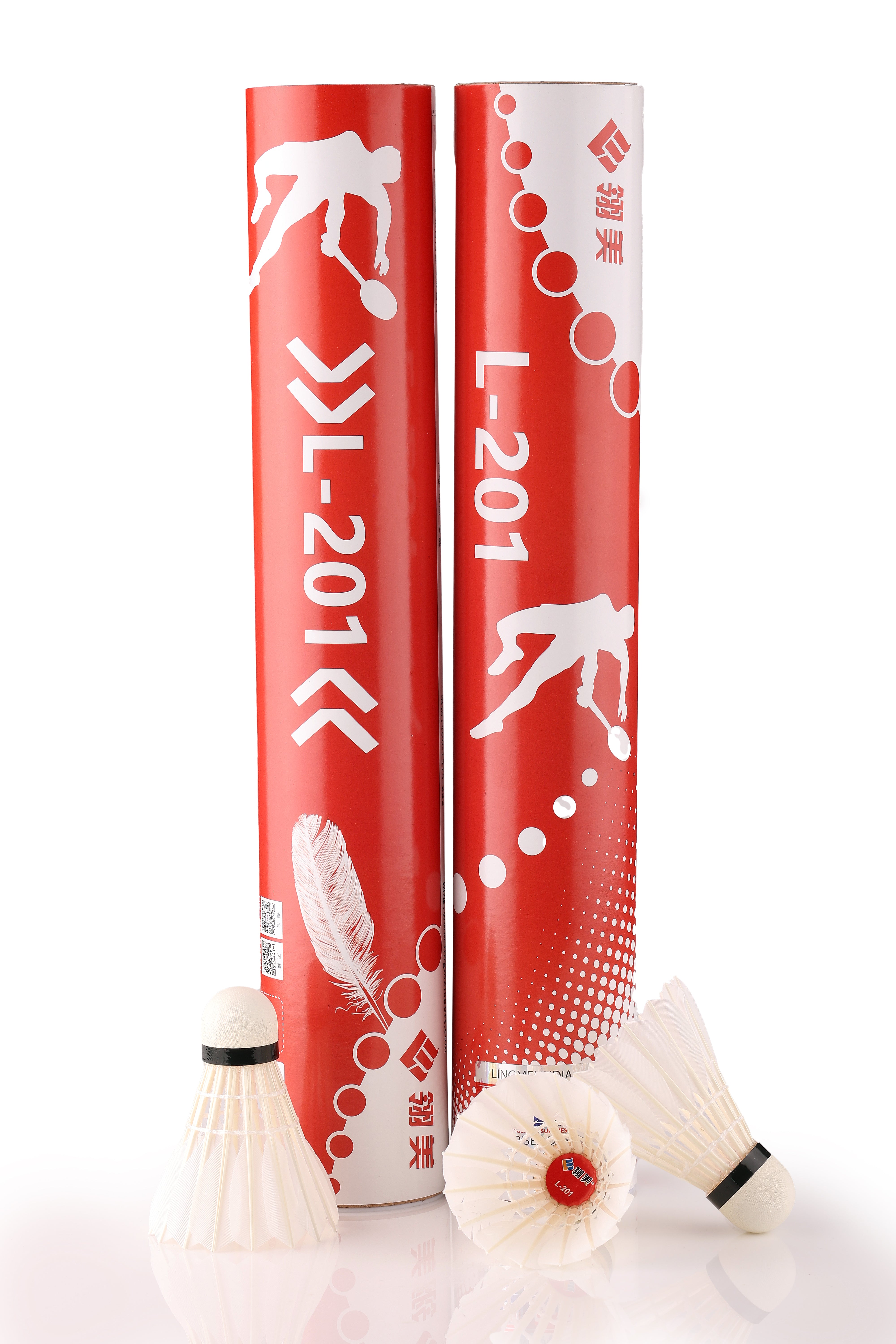 LingMei_L201Goose_Feather_Shuttlecocks_Pack_of_3_InstaSport