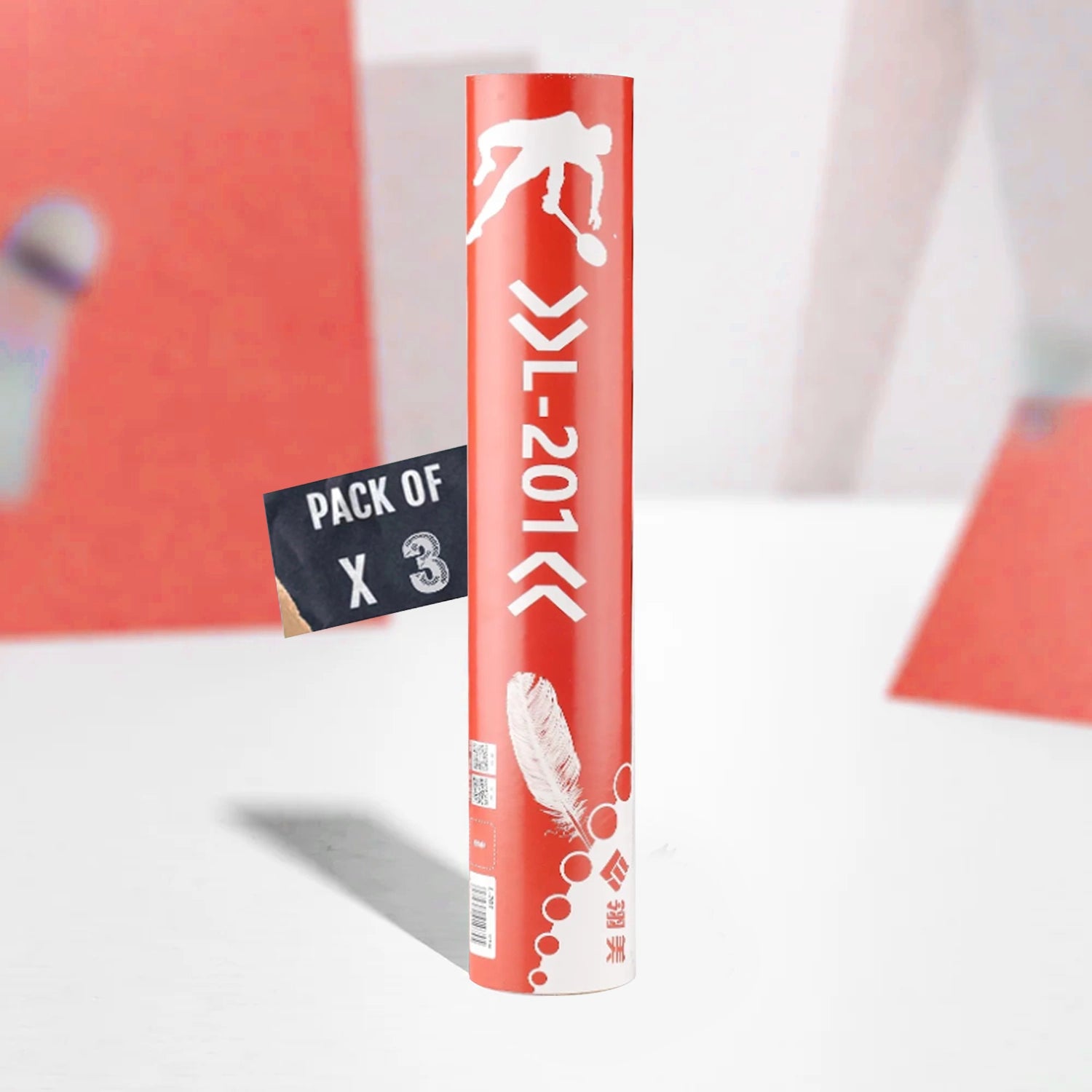 LingMei_L201_Goose_Feather_Shuttlecock_Pack_of_3_InstaSport