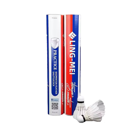 LingMei_Practice_Goose_Feather_Shuttlecock_Packof5_InstaSport