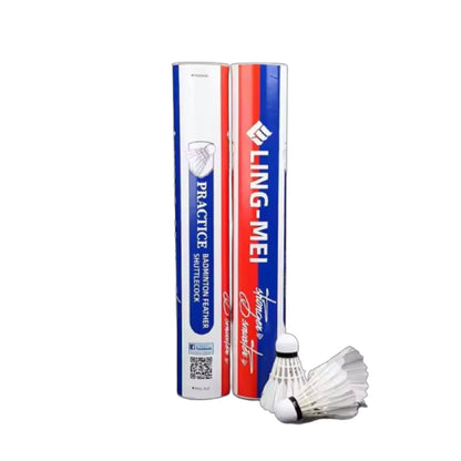 LingMei_Practice_Goose_Feather_Shuttlecock_Packof5_InstaSport