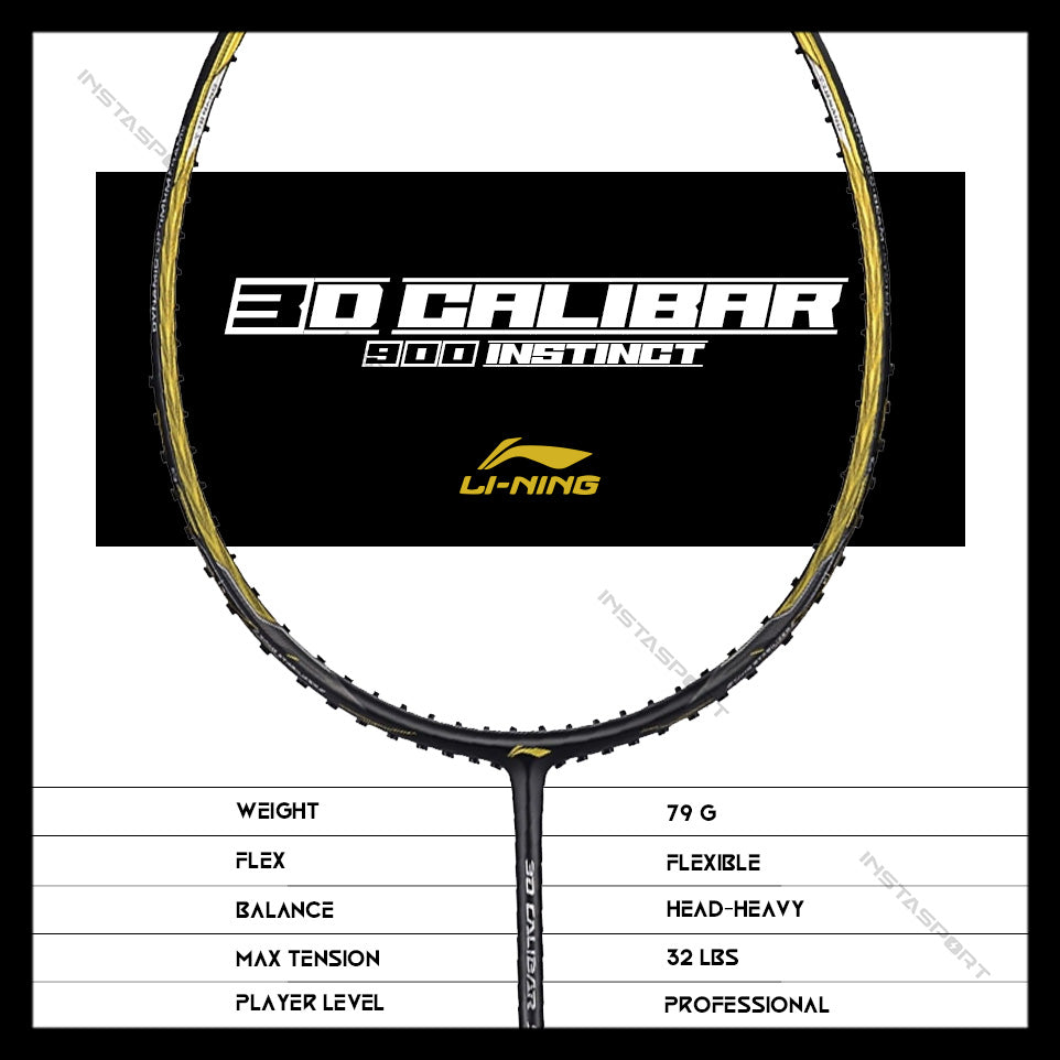 Lining_3Dcalibar900_Instinct_Badminton_Racket_Spec_InstaSport