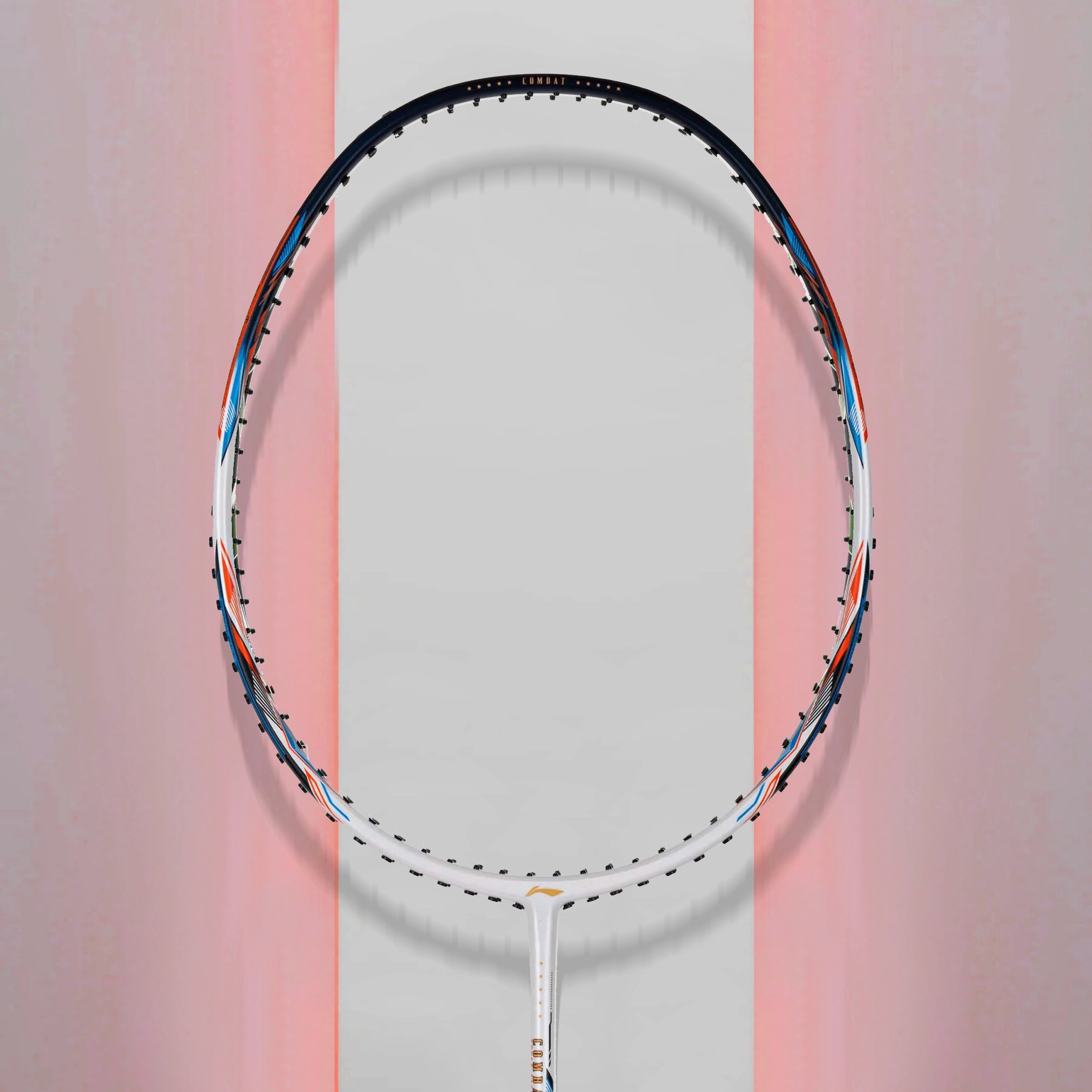 Lining_CombatZ8_Badminton_Racket_White_Navy_Blue_InstaSport