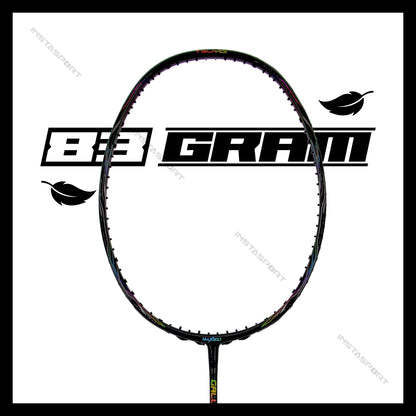 MaxboltGallantTour_Black_BadmintonRacket_Head_Instasport