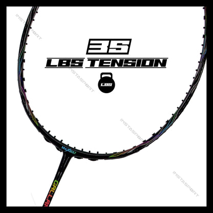 MaxboltGallantTour_Black_BadmintonRacket_Throat_Instasport