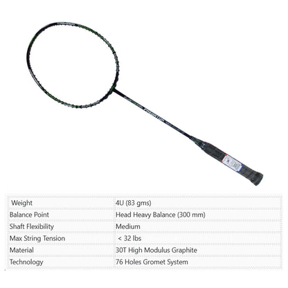 Maxbolt_Predator_Badminton_Racket_Specs_InstaSport