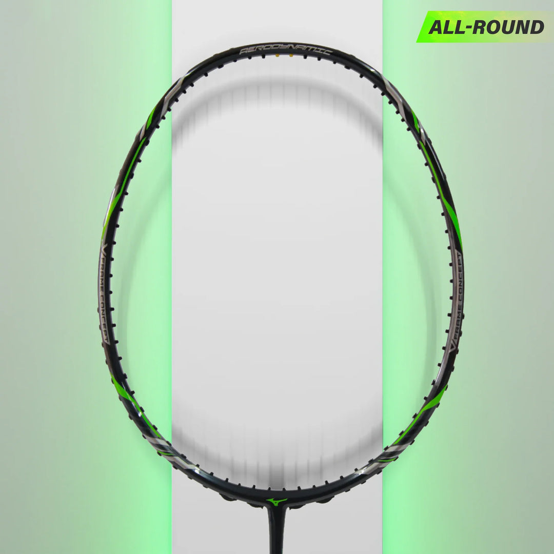 Mizuno NanoBlade 909 Black/Lime Badminton Racket